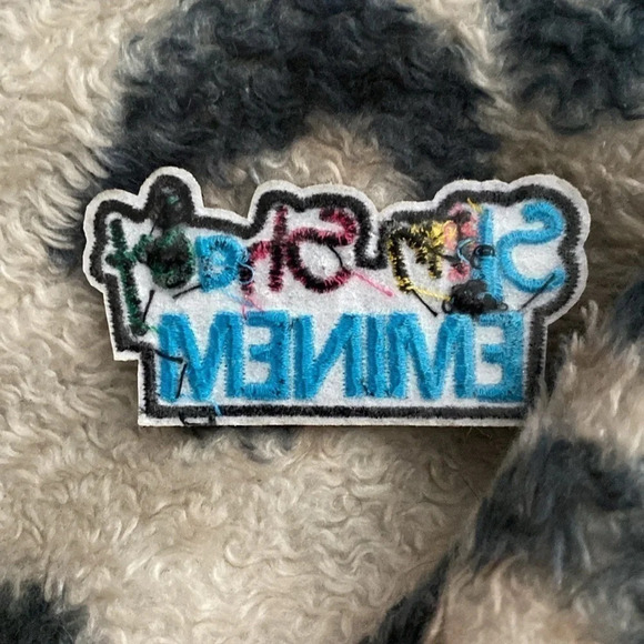EMINEM | SLIM SHADY IRON ON PATCH  #FML130033 - Picture 2 of 2